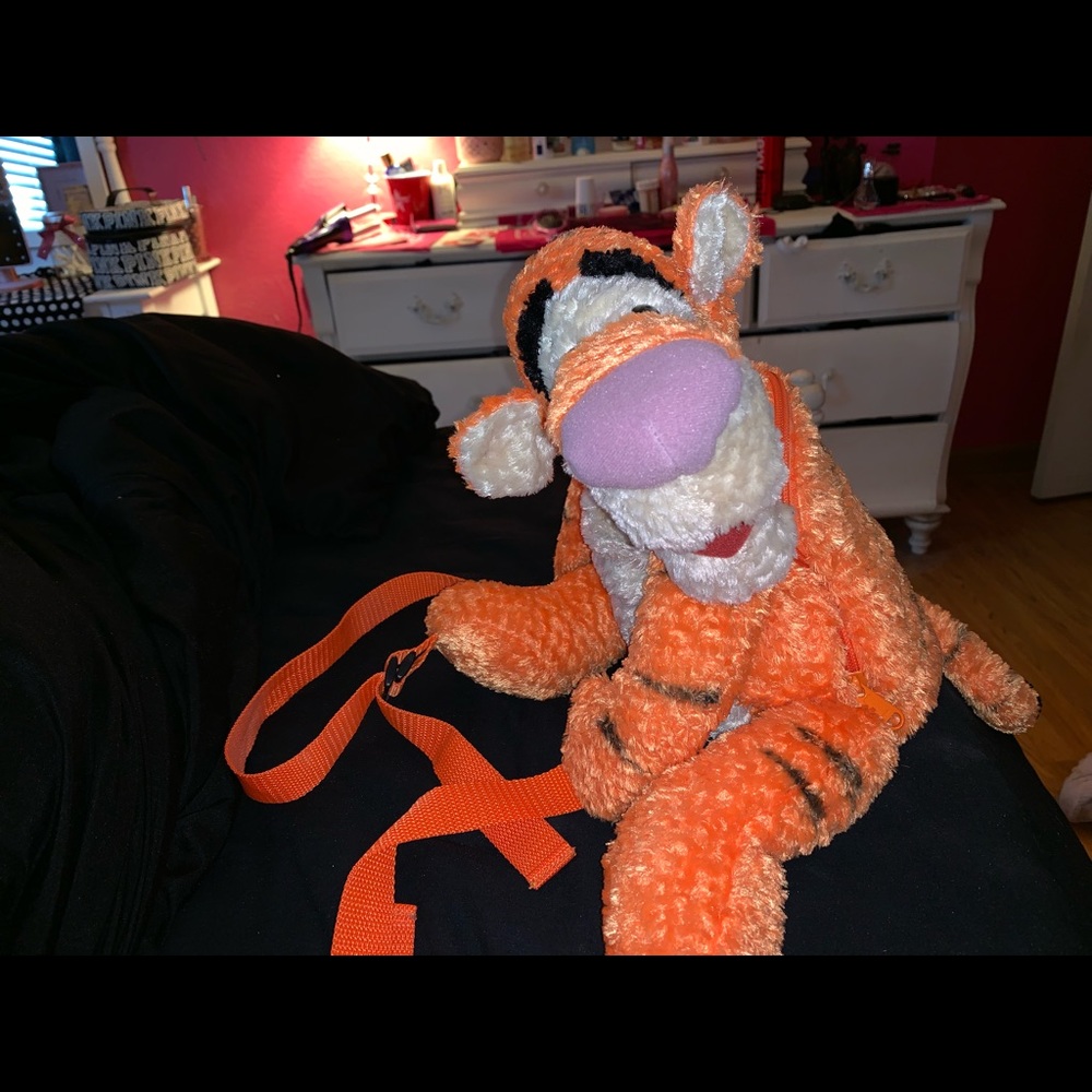 Disney Plush Tigger Backpack